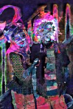 The same photo but distorted.
