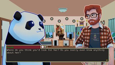Panda questioning how much Alex really knows Sammy.
